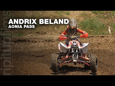 Andrix Beland ripping at Aonia Pass - Race Spotlight - 2021