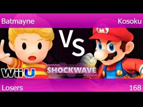 SW 168 - NF | Batmayne (Lucas) vs GGEA | Kosoku (Mario) Losers - Smash 4