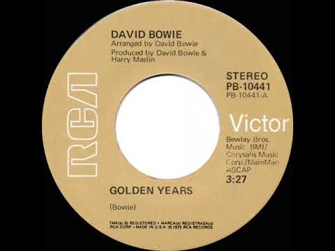 1976 HITS ARCHIVE: Golden Years - David Bowie (stereo 45 single version)