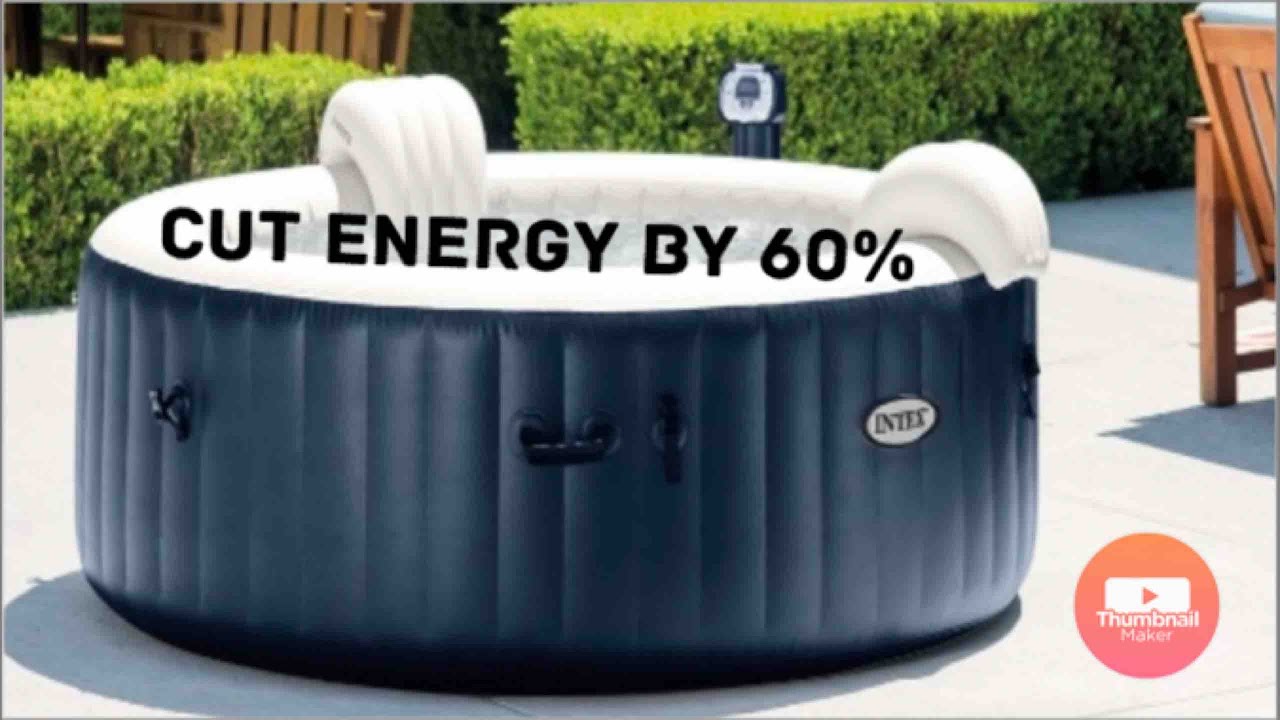 Cut Power Usage by 60% running Intex Spa / Hot Tub using cheap Home Depot Insolation