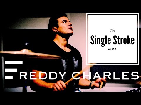 Drummer Freddy Charles Single Stroke Roll Lesson