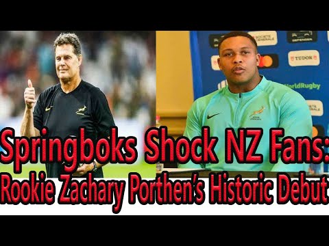 Rassie Erasmus Makes Bold Call: 21-Year-Old Rookie Faces Japan!