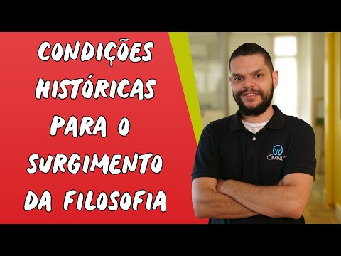 Historical Conditions for the Emergence of Philosophy - Brasil Escola