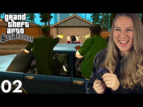 Drive-by’s and Races || First Time Playing GTA: San Andreas - Part 2 (definitive edition)