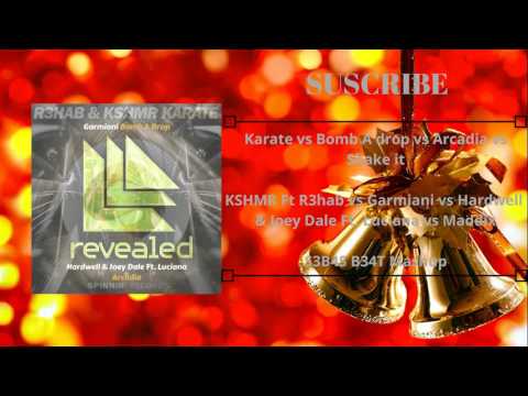 Karate vs Bomb A Drop vs Arcadia vs Shake It ( S3B4S B34T Mashup ) X-Mas 2/4