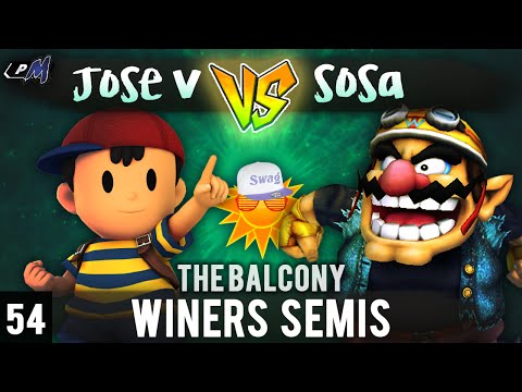 PM @ the Balcony 54 - Winners Semis ft. R3 |Sosa (Wario) VS Jose V (Ness)