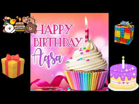 Happy birthday to you | Happy birthday Aqsa #birthday #birthdaysong