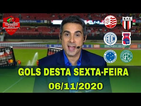 GOLS DESTA SEXTA-FEIRA 06/11/2020 | CAMPEONATO BRASILEIRO SÉRIE B