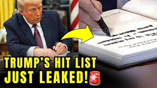 🚨Trump's Night FALLS APART As Leaked Memo Just EXPOSED His HIT LIST