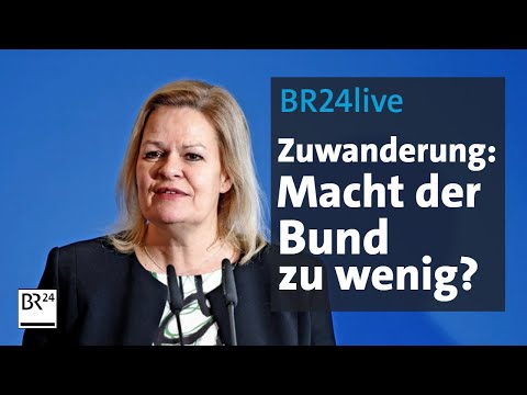 BR24live: Flüchtlingsgipfel in Berlin - macht der Bund zu wenig?