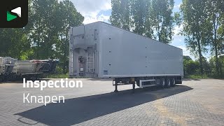 Полуприцеп с подвижным полом Knapen Trailers K100 Lift Axle 10mm 92m3 | Изображение 4 - Autoline