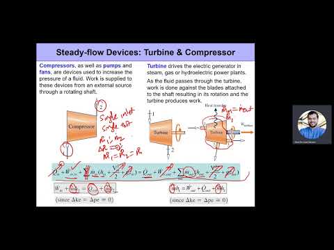 Steady State Steady Flow Systems: Turbine and Compressor
