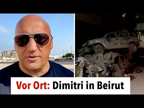 Israels Bombardierung von Beirut - Erste Eindrücke vor Ort