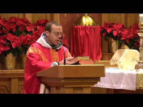 Dec 26 - Homily: St. Stephen and Mary