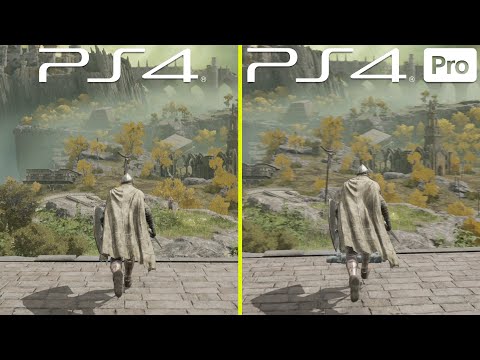 Elden Ring PS4 vs PS4 Pro Framerate Test