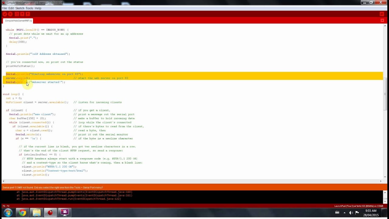 WIFI Launchpad Tutorial
