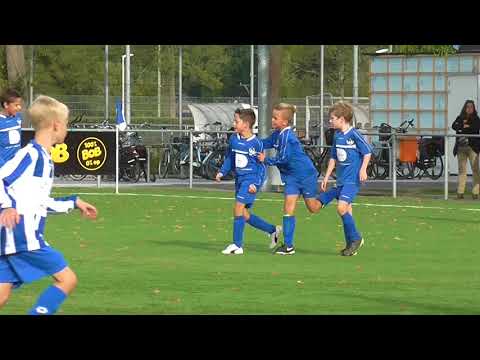 Glenn debuteert met doelpunt bij SSV'65 JO11-2