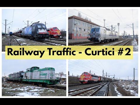 🟢 Trafic Feroviar | Railway Traffic - Curtici #2, Arad