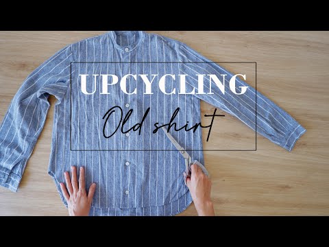 Upcycling Old Shirt | How To Transform Old Shirt Into A New One | Sewing Tutorial