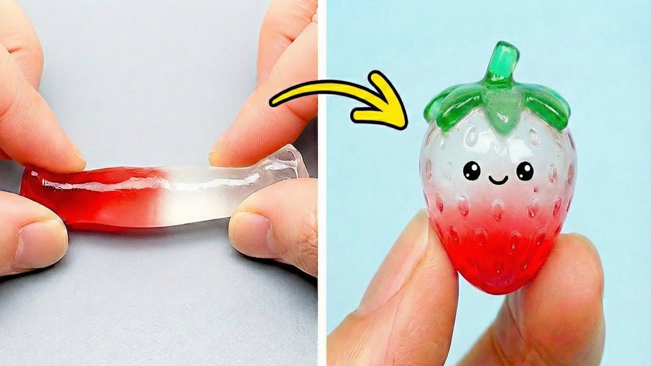 ✂️ EASY DIY SQUISHIES! Stress-Relief Fidgets at Home 🫶