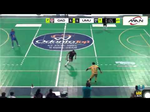 CAD/GUARAPUAVA X UMUARAMA FUTSAL - 13ª RODADA PARANAENSE DE FUTSAL CHAVE OURO