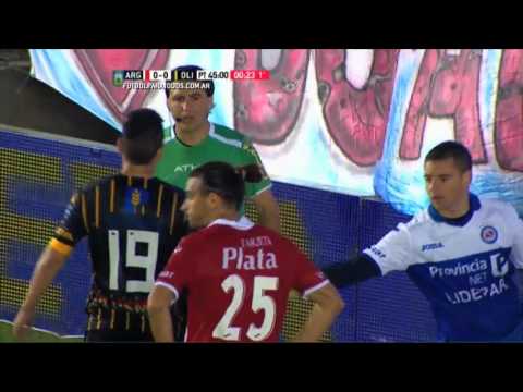 Gol de Blanco. Argentinos 0 - Olimpo 1. Fecha 29. Primera División 2015. FPT.