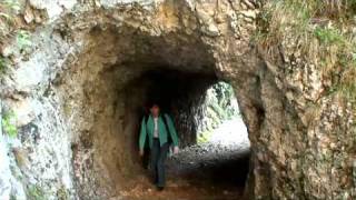 preview picture of video 'The 52 Tunnels Trail, La Strada delle 52 Gallerie, Monte Pasubio'