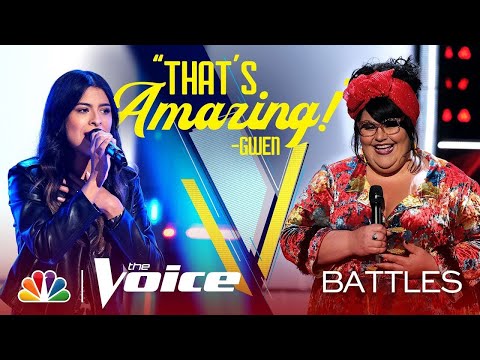 Destiny Rayne vs Katie Kadan sing "Tiny Dancer" on The Battles of The Voice 2019