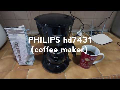 Philips hd7431 coffee maker