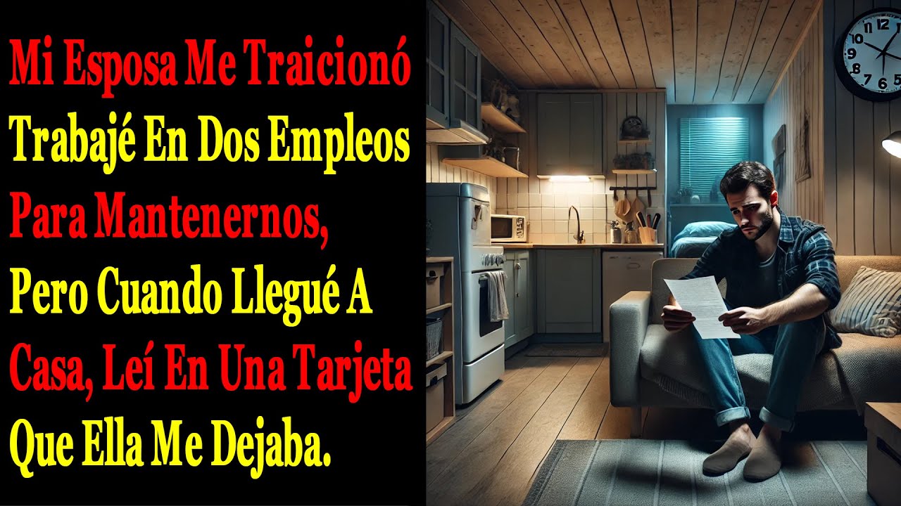 Mi Esposa Me Traicionó. Trabajé En Dos Empleos Para Mantenernos, Pero Cuando... #historias de Reddit