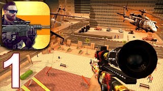 SNIPER ASSASSIN 3D SHOOTER 2 - Rephard City Mission 1-15 - Gameplay Walkthrough Part 1 (iOS Android)