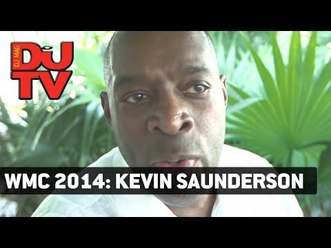 Techno legend Kevin Saunderson at the WMC DJ Mag Miami Party 2014
