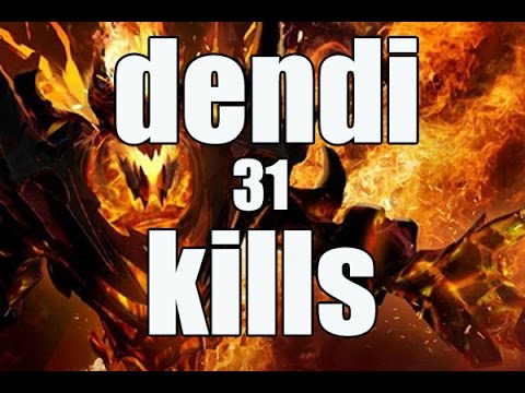 Navi Dendi Shadow Fiend 31 kills in Ranked Match