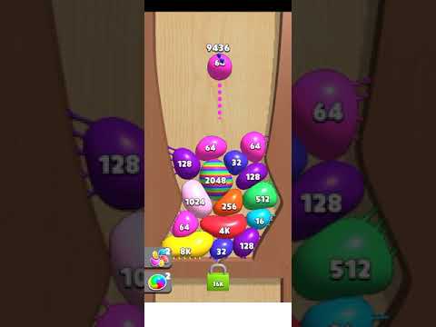 Blob Merge 3D: Unlock 16K | Android Gameplay Walkthrough |2048