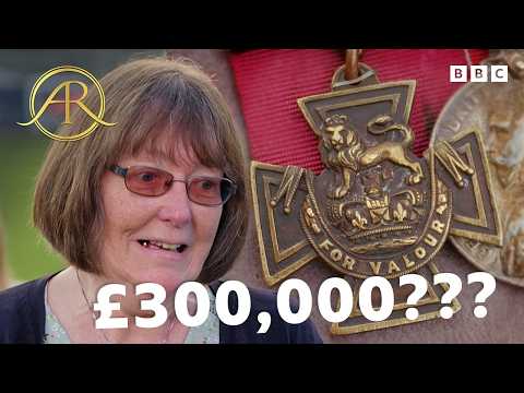 SIX-FIGURE Value Of Victoria Cross Medal Completely Unexpected By Owners | BBC Antiques Roadshow UK