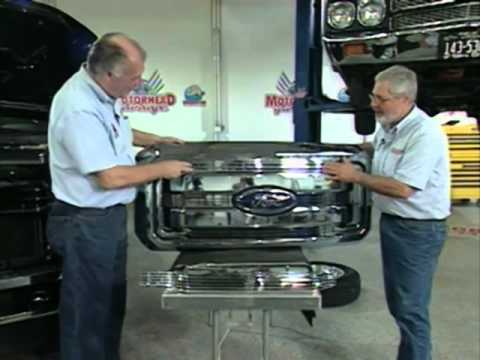 2011 Ford Superduty Billet Grille and Bumper Installalation