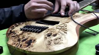 OD Guitars - guitar building time lapse