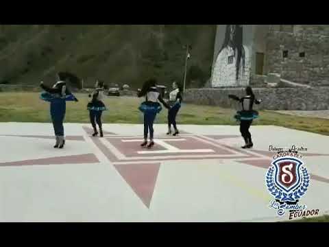 Delegación Artística Caporales Los Sambos Ecuador Bloque Cholitas-Templo del Sol
