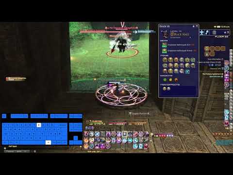 FFXIV HC Solo - (BLM) HoH Floor 51-60 Floors (Clear) - 4.35 - Angelus Demonus