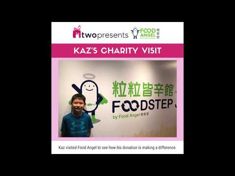 Kaz's Food Angel Visit