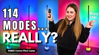 Transform Your Room with This RGBIC Corner Lamp (114 Scenes!)