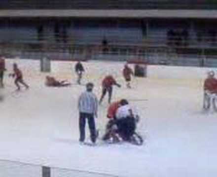 HK Jestřábi Prostějov vs HC Slezan Opava-bitka