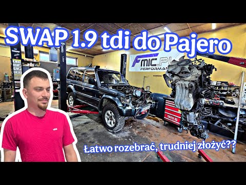 I kto to teraz poskłada ?? Psujemy PAJERO jeszcze bardziej !!