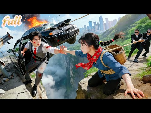 No One Dared Save CEO Trapped On Cliff Edge; Only Poor Girl Climbed Up To Save Him—Love Begins!