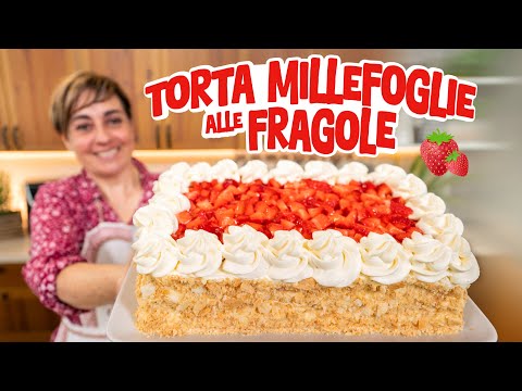 MILLEFOGLIE ALLE FRAGOLE Ricetta Facile - Fatto in Casa da Benedetta