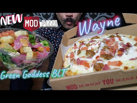 New at Mod Pizza | the Wayne and Green Goddess BLT...