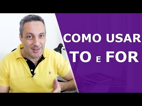 Difference between TO x FOR | Prepositions