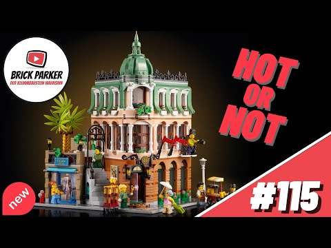 LEGO STADT UPDATE - Folge 115 - LEGO 10297 Boutique Hotel und was ich davon halte!