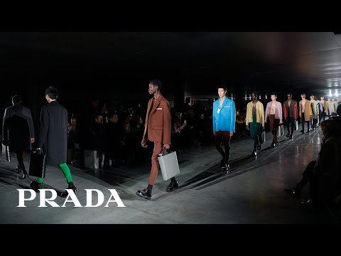 Miuccia Prada and Raf Simons present Prada FW23 Menswear Collection