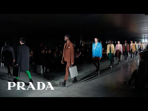 Miuccia Prada and Raf Simons present Prada FW23...
